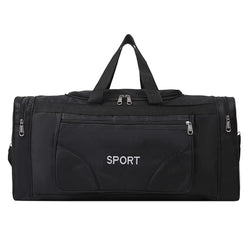 Oxford Fitness Bag Waterproof Yoga Sports Backpack Multifunctional Wear-Resistant Adjustable Shoulder Strap for Outdoor Football