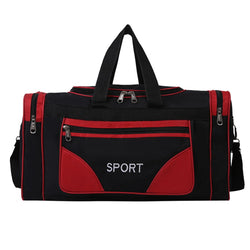 Oxford Fitness Bag Waterproof Yoga Sports Backpack Multifunctional Wear-Resistant Adjustable Shoulder Strap for Outdoor Football